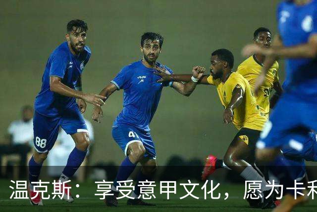 温克斯：享受意甲文化，愿为卡利亚里倾尽所有